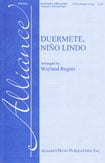 Duermete Nino Lindo SATB choral sheet music cover